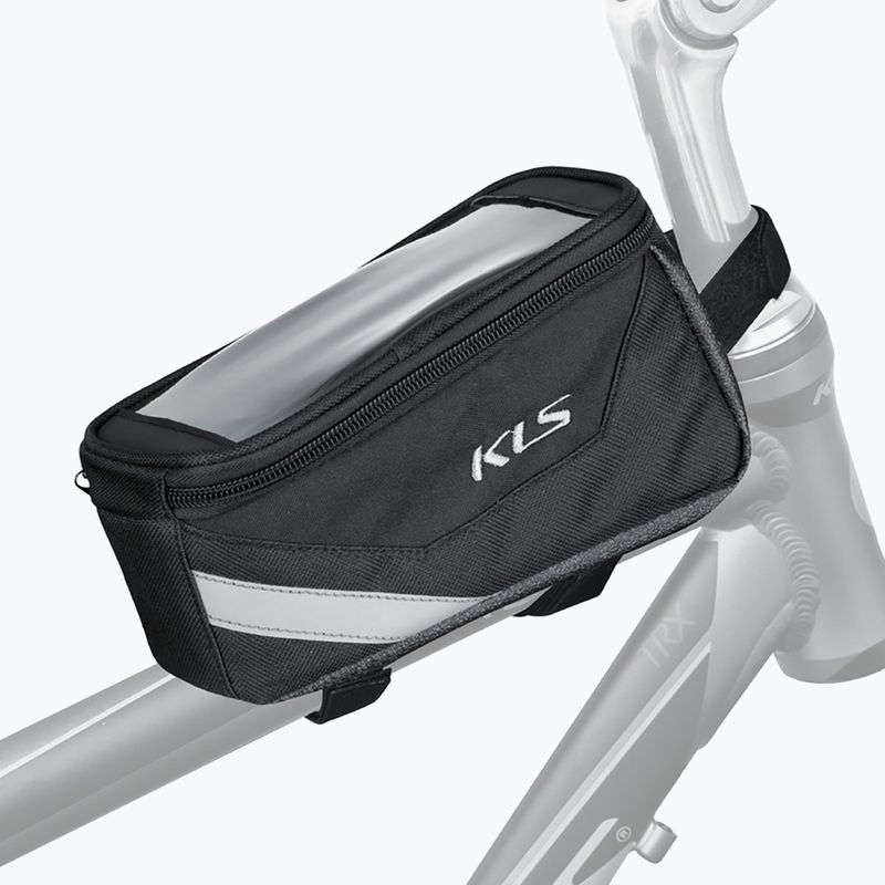Kellys Fahrradrahmen Tasche schwarz BRICK ECO 2