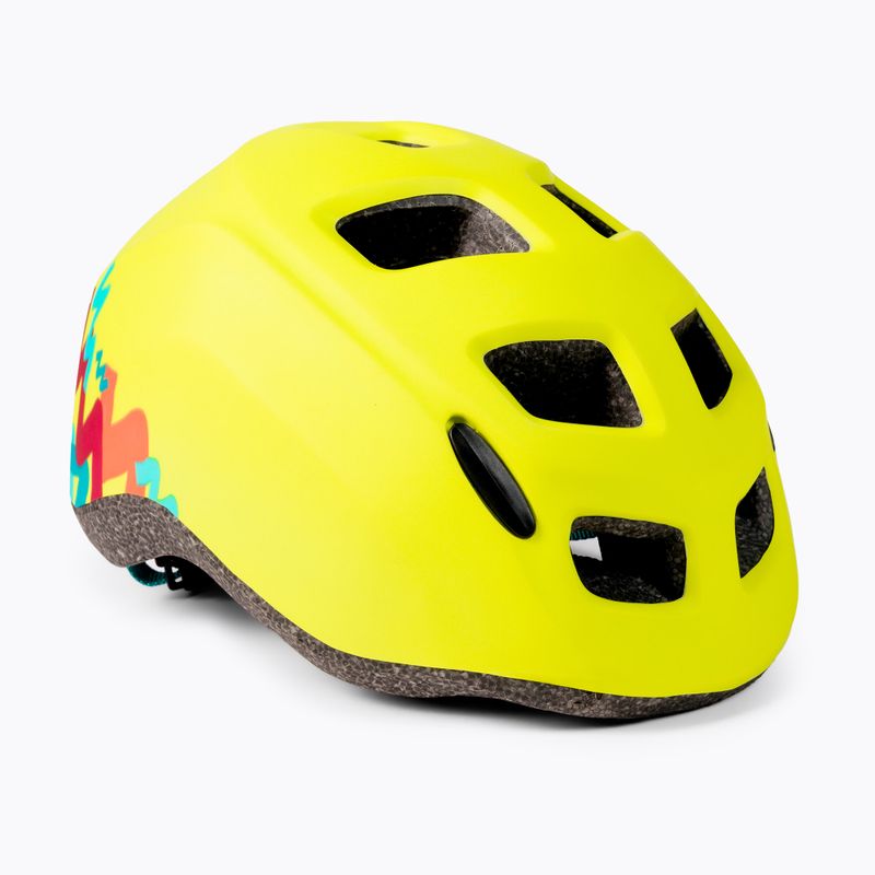 Kellys Kinderfahrradhelm gelb ZIGZAG 022