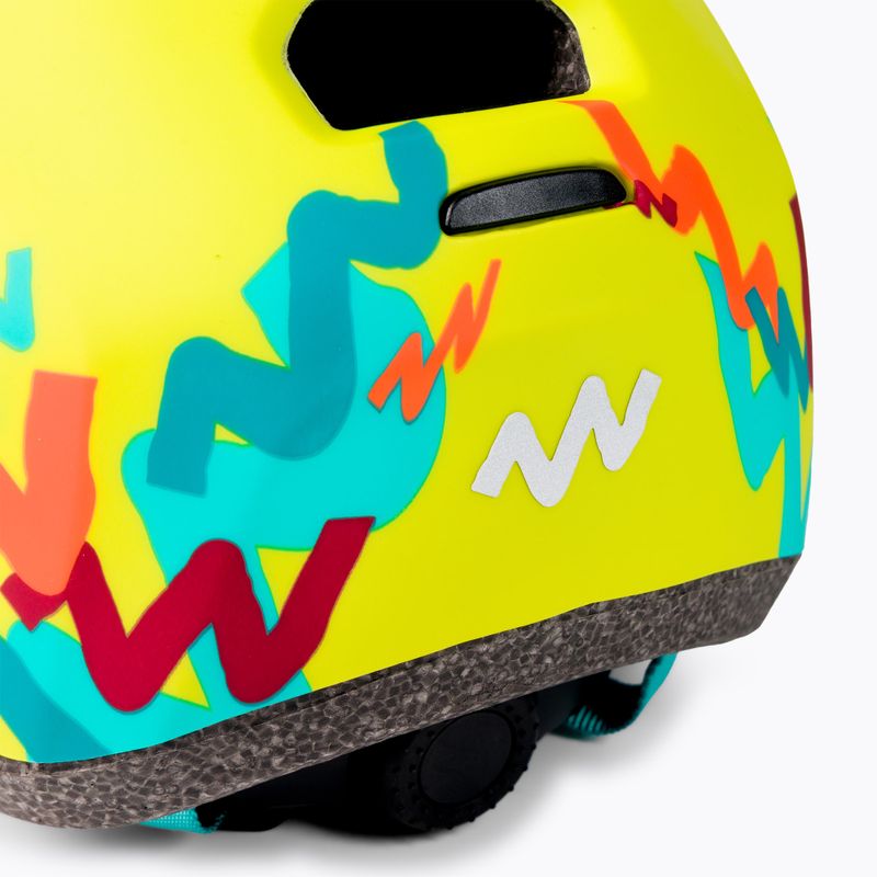 Kellys Kinderfahrradhelm gelb ZIGZAG 022 7