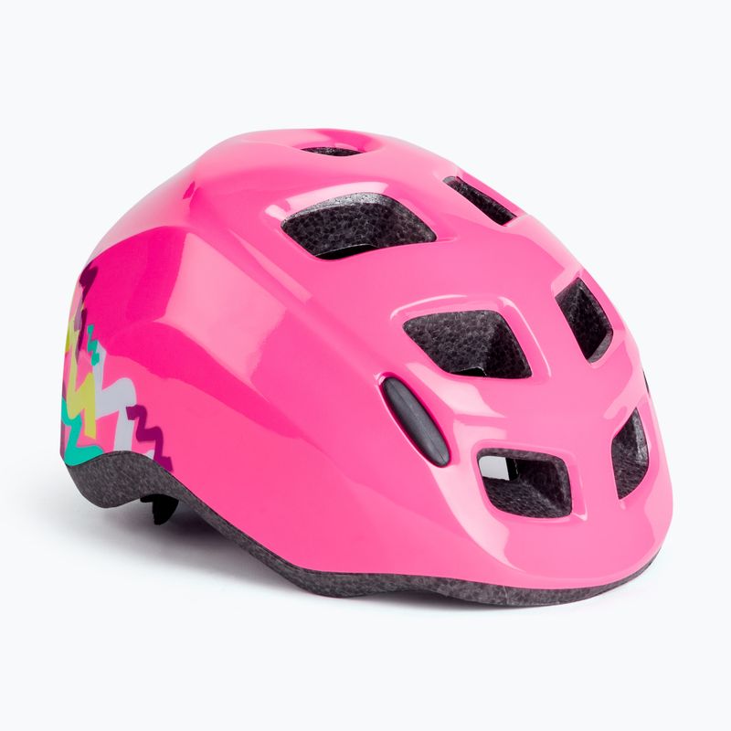 Kellys Kinderfahrradhelm rosa ZIGZAG 022