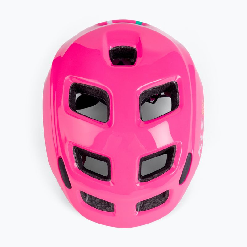 Kellys Kinderfahrradhelm rosa ZIGZAG 022 5