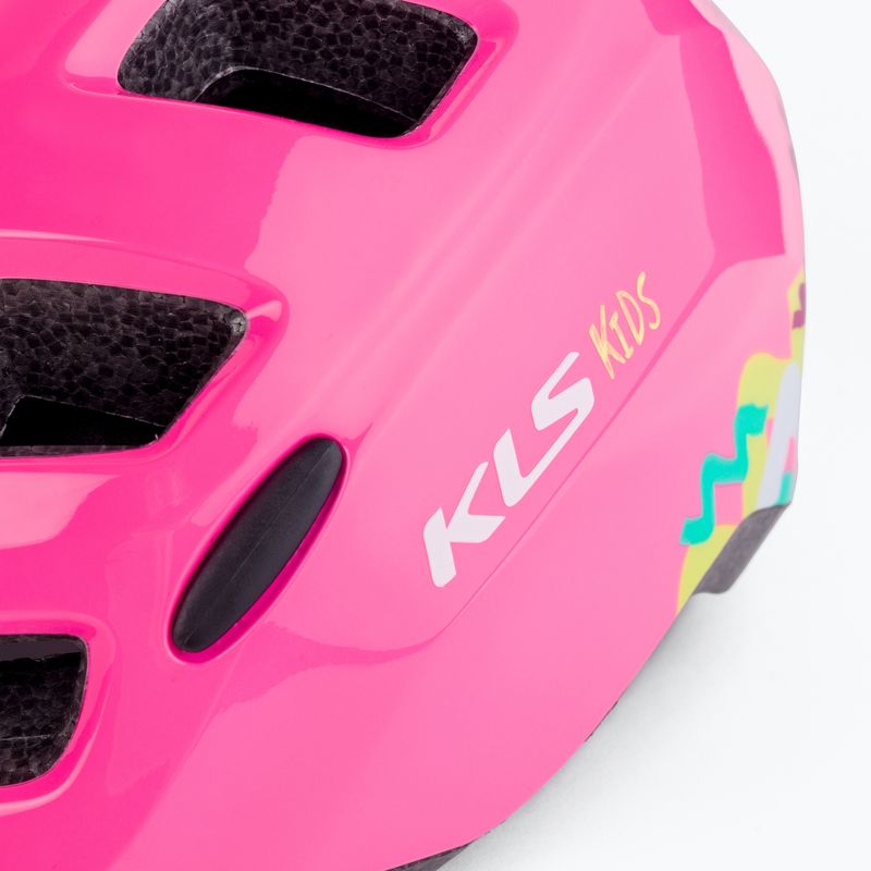 Kellys Kinderfahrradhelm rosa ZIGZAG 022 8