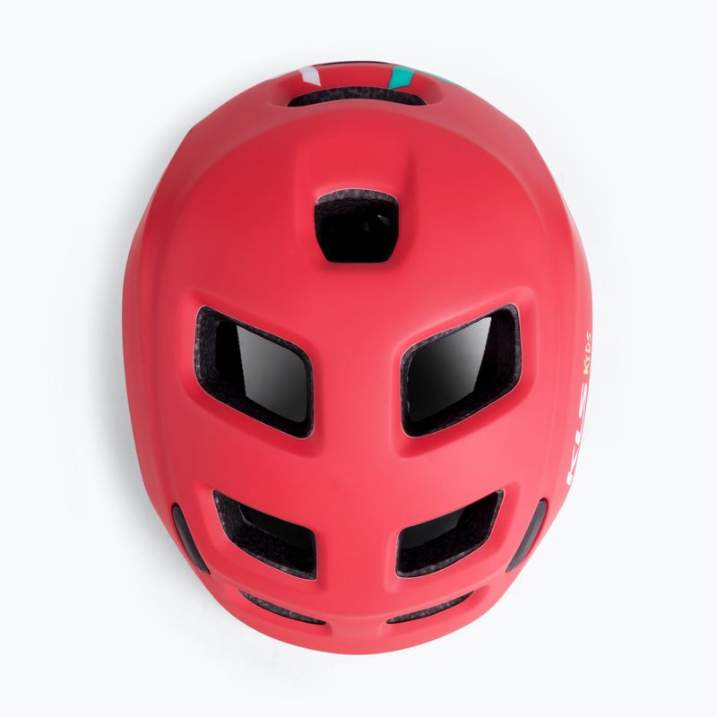 Kellys Kinderfahrradhelm rot ZIGZAG 022 5