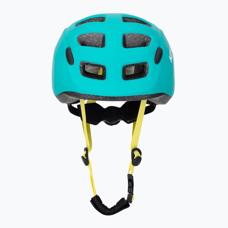 Kellys Zigzag 022 türkisfarbener Kinderfahrradhelm 2