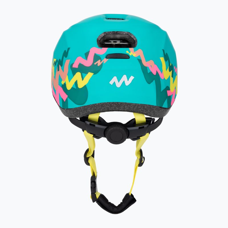 Kellys Zigzag 022 türkisfarbener Kinderfahrradhelm 4