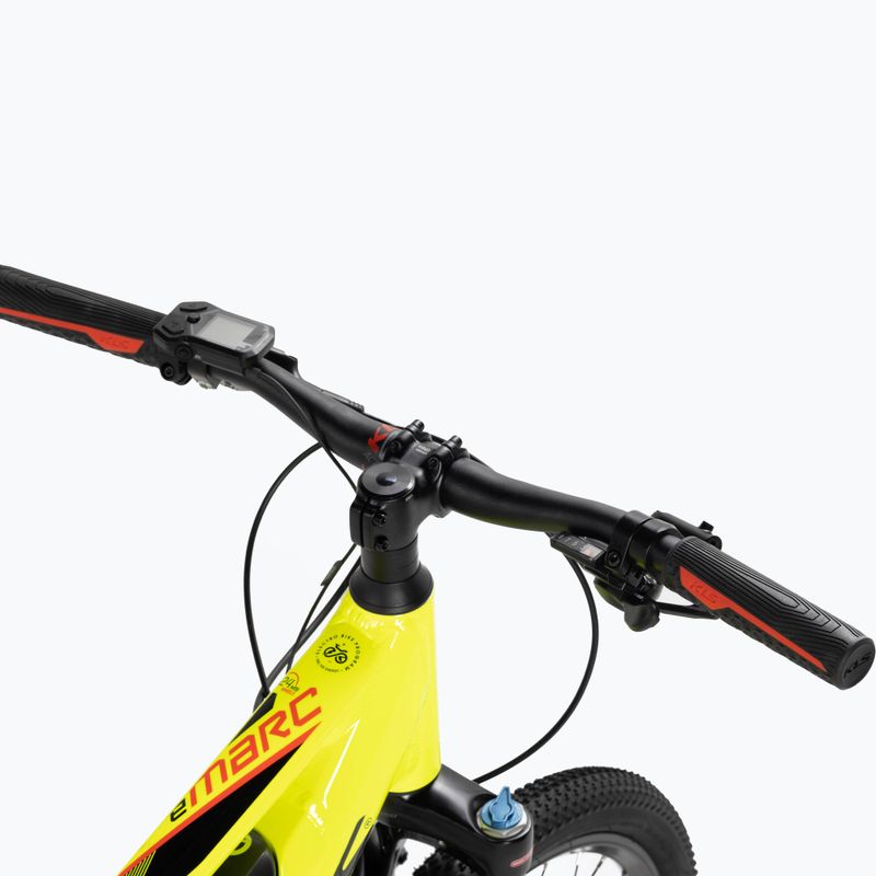 Kellys E-Marc SH 24" 36V 11.6Ah 418Wh gelbes Elektrofahrrad für Kinder 7