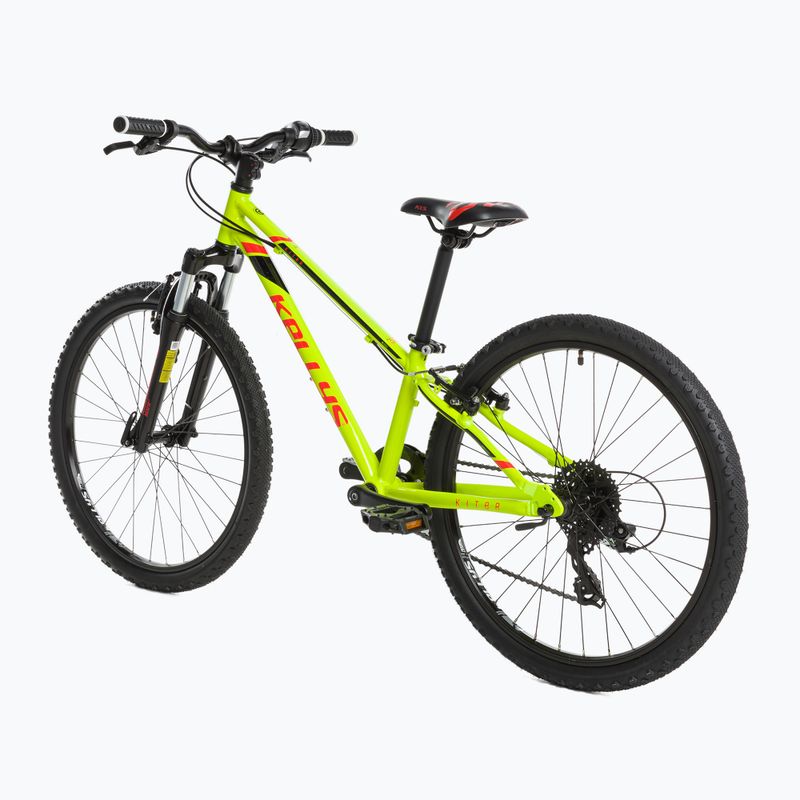 Kellys Kiter 50 Kinderfahrrad 24" neongelb 3