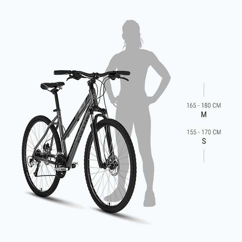 Damen-Crossbike Kellys Clea 10 28" misty blue 3