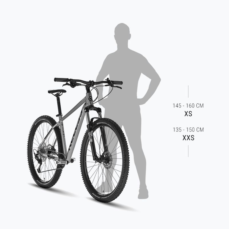 Kellys Spider X50 26" graphitgrau Mountainbike 3