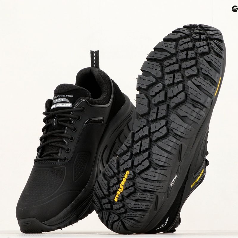 Herren-Trekkingschuhe SKECHERS Arch Fit Road Walker Recon schwarz 18