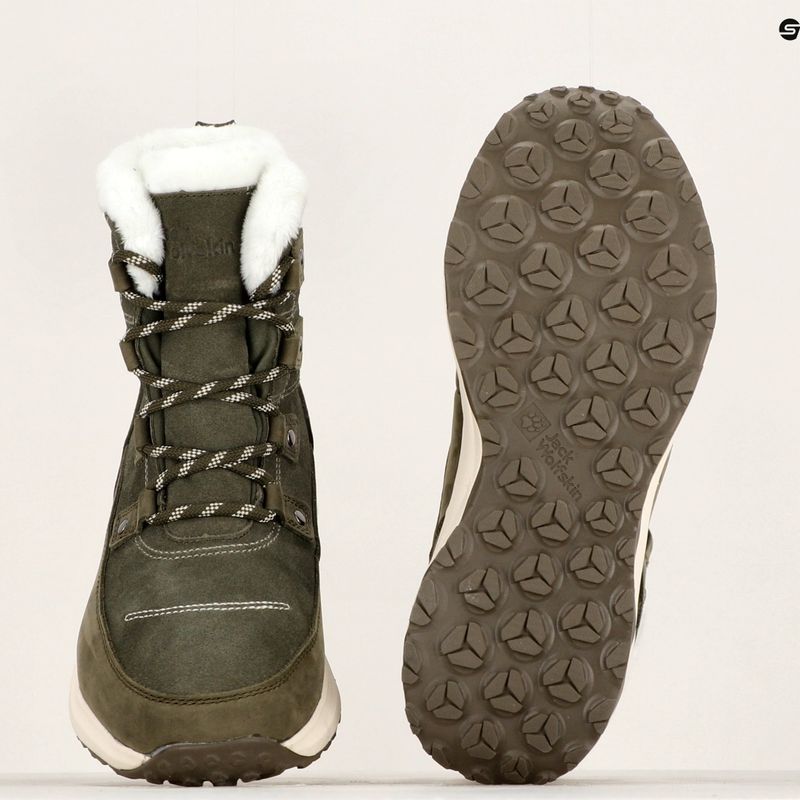 Jack Wolfskin Damen-Trekkingstiefel Dromoventure Texapore High island moss 13