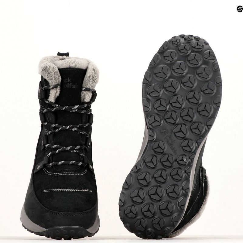 Jack Wolfskin Damen-Trekkingstiefel Dromoventure Texapore High phantom 19