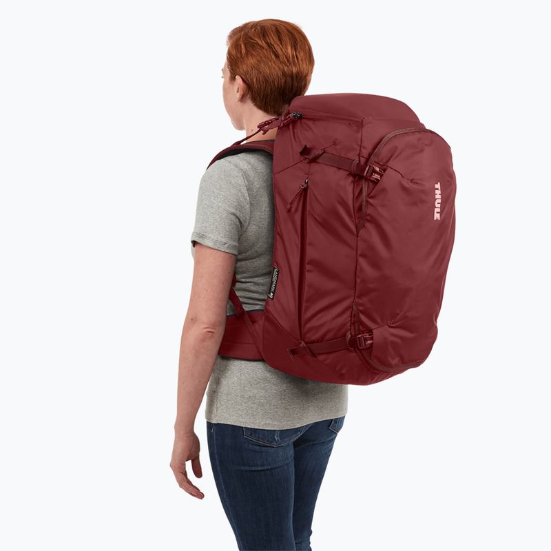 Damen-Trekking-Rucksack Thule Landmark 40 l dunkel bordeaux 7