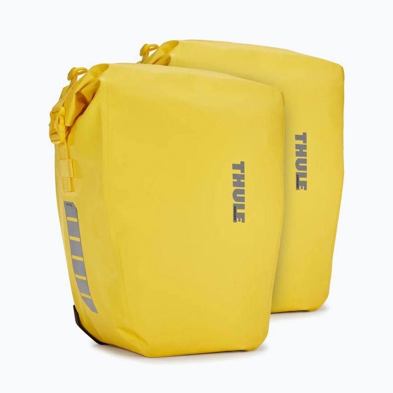 Fahrradtaschen 25 L (2 Stück) Thule Shield Pannier gelb 3204211