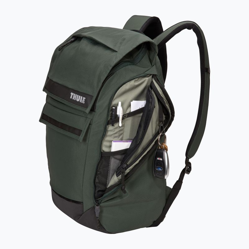 Thule Paramount 27 l Rennsport grün Stadt Rucksack 6