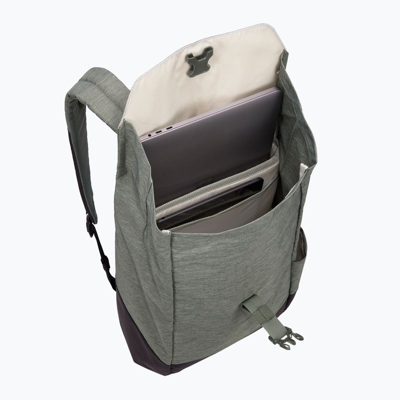 Thule Lithos 16 l agave/schwarzer City-Rucksack 7