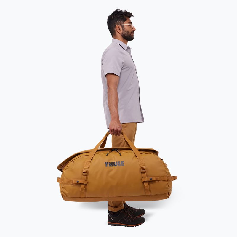Thule Chasm 90 l goldene Reisetasche 4