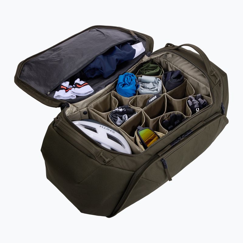Fahrrad Reisetasche Thule Roundtrip Bike Duffel 55 l deep khaki 9