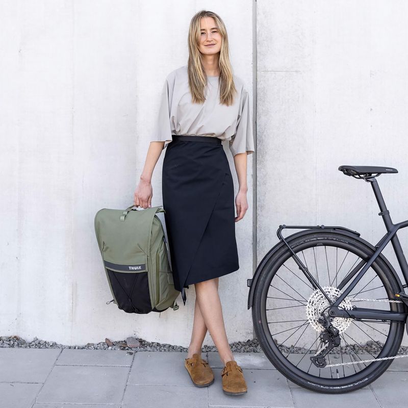 Thule Paramount 20 l soft grüner Fahrradrucksack 5