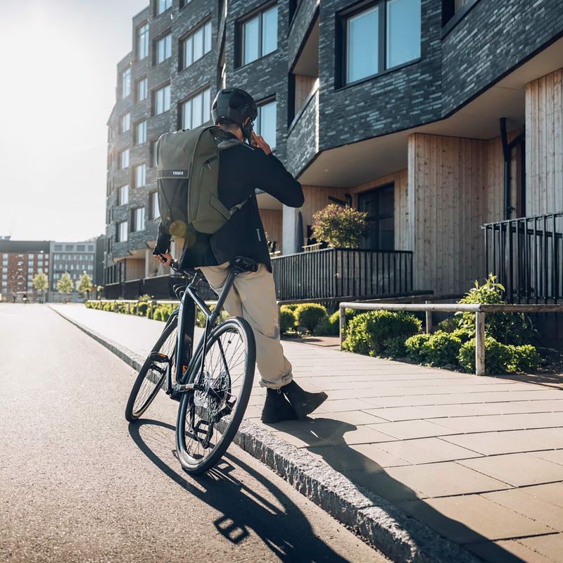 Thule Paramount 20 l soft grüner Fahrradrucksack 6