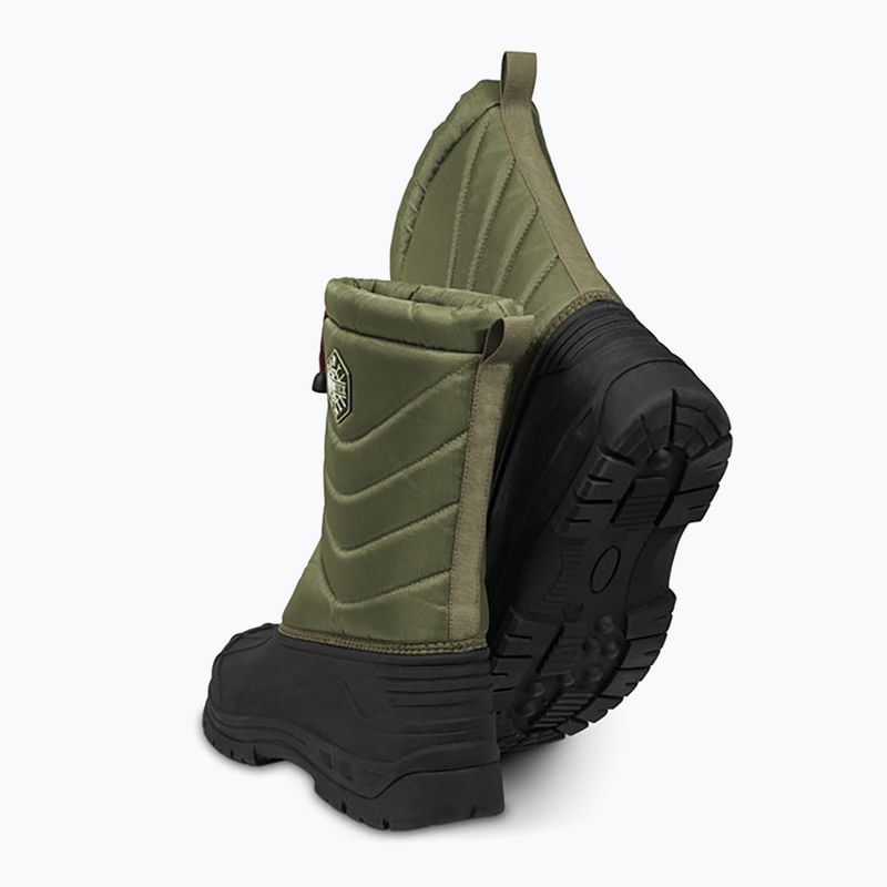 Delphin SnowTex grün/schwarz isolierte Gummistiefel