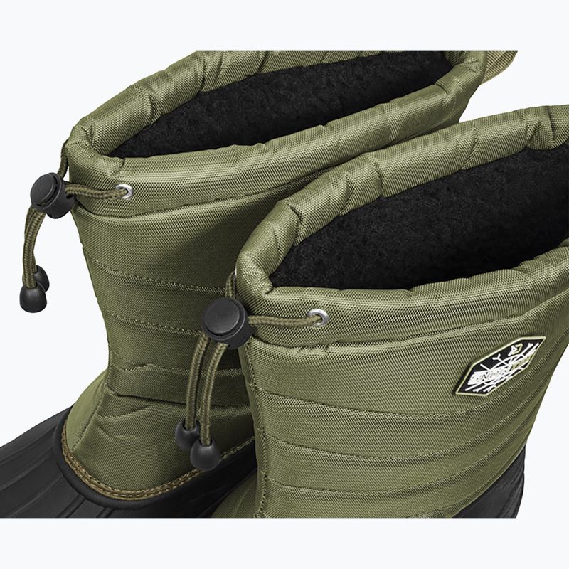 Delphin SnowTex grün/schwarz isolierte Gummistiefel