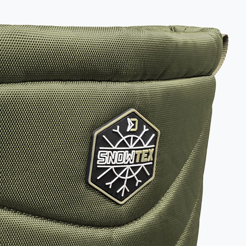 Delphin SnowTex grün/schwarz isolierte Gummistiefel