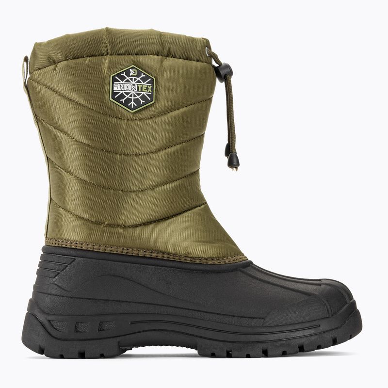 Delphin SnowTex grün/schwarz isolierte Gummistiefel 2