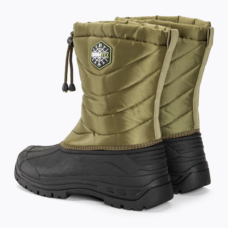 Delphin SnowTex grün/schwarz isolierte Gummistiefel