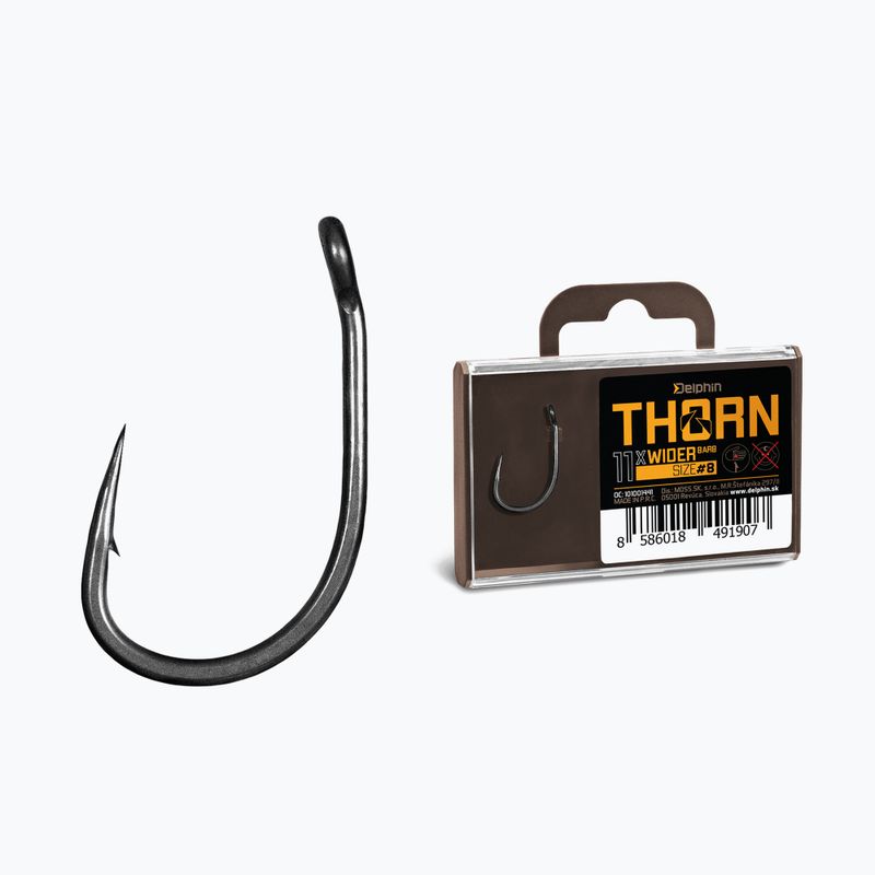 Delphin Thron Wider 11 Haken schwarz 101001439 2