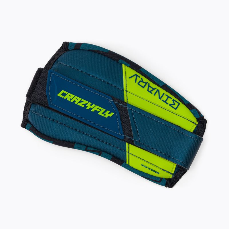 CrazyFly Binary Binding Kleine grüne Kiteboard Pads und Riemen T016-0237 6