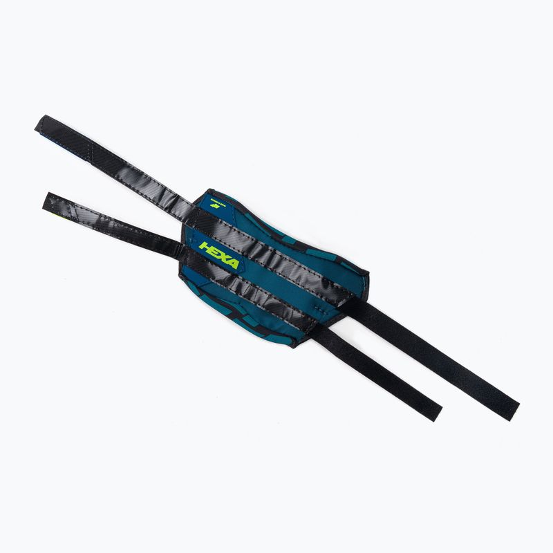 CrazyFly Hexa II Bindung blau-grün Kiteboard Pads und Gurte T016-0260 7