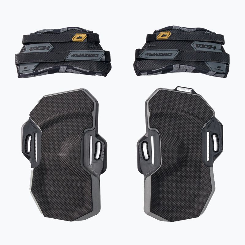 CrazyFly Hexa II LTD Kiteboard Pads und Gurte navy blau T016-0262