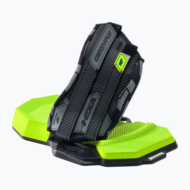 CrazyFly Hexa II LTD Neon navy blau-grün Kiteboarding Pads und Riemen T016-0263 2