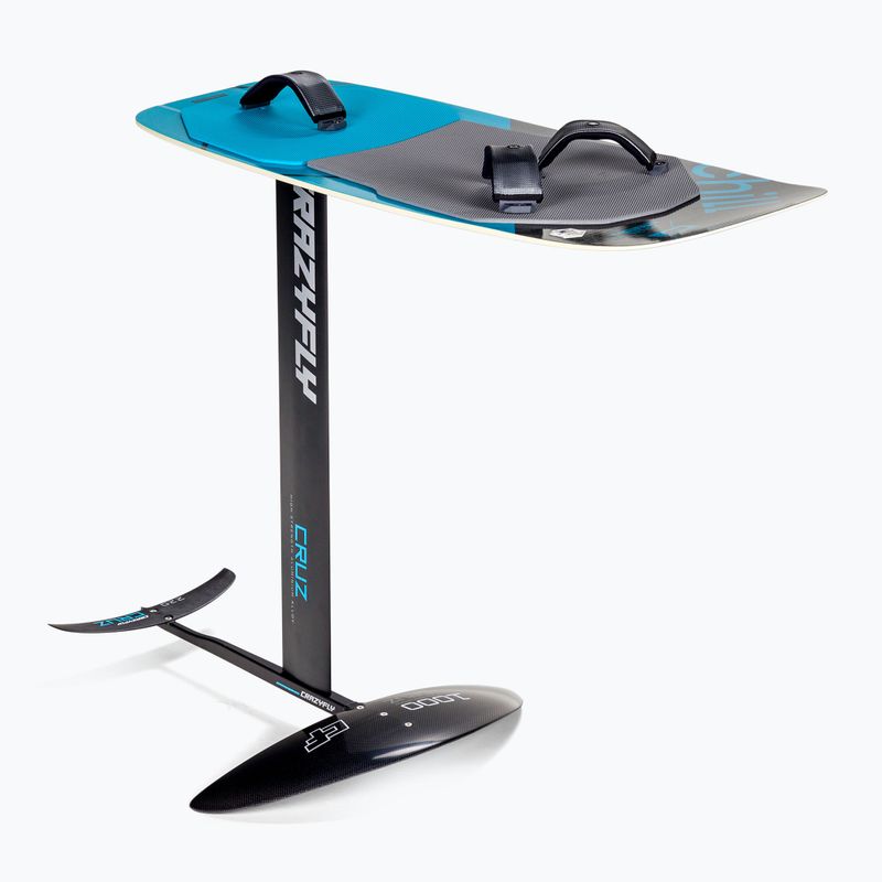 Kitesurfing Brett + Tragflächenprofil CrazyFly Chill Cruz 1000 blau T011-0011 2