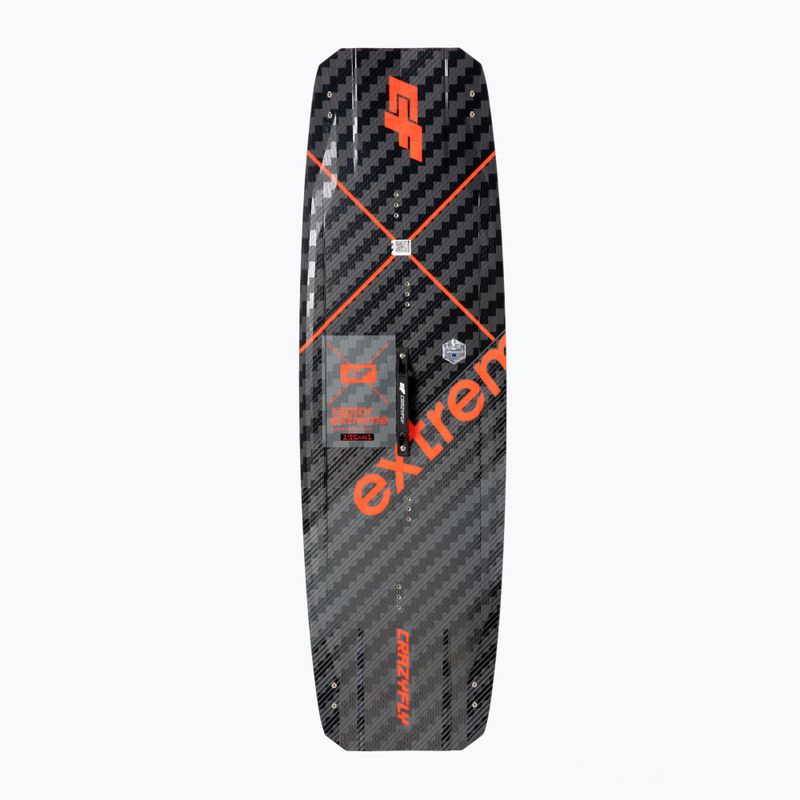 CrazyFly Raptor Extreme grau-rot Kiteboard T002-0299 2