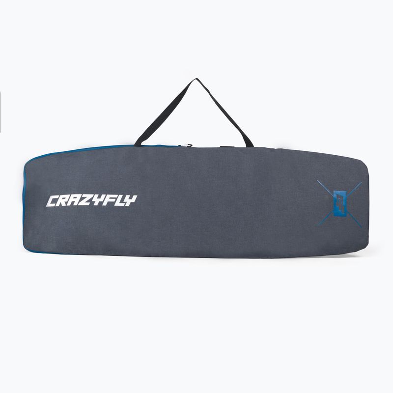 CrazyFly Single Boardbag Großer Kiteboardbezug navy blau T005-0023