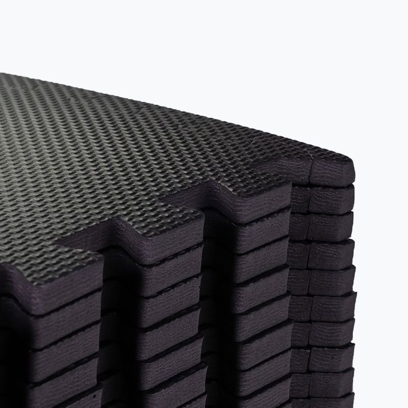 Fitnessmatte GymBeam Puzzle 18 Stück 1,2 cm black 12