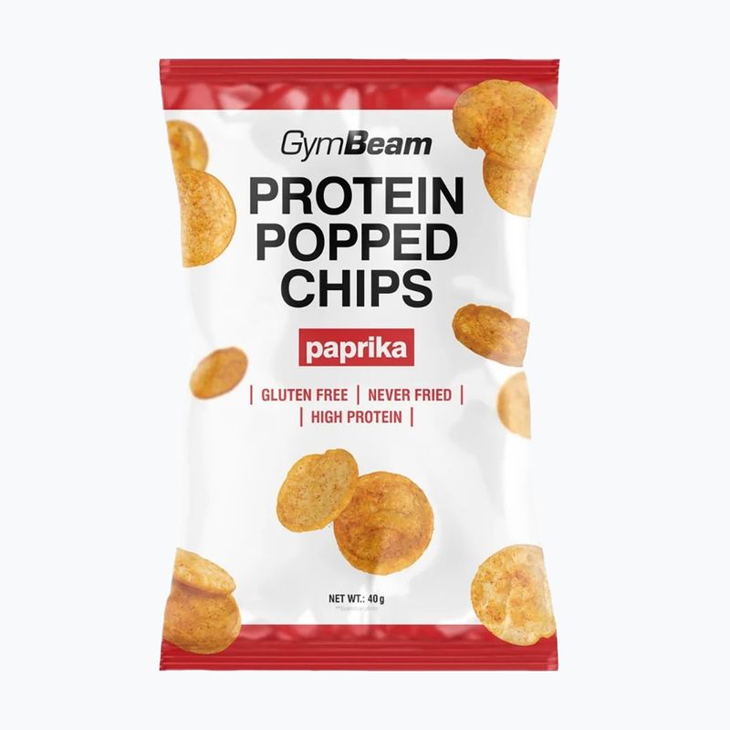 Proteinchips GymBeam Protein Popped 40 g pepper