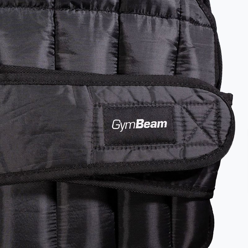 Trainingsweste mit Gewichten GymBeam Weighted Vest 15 kg black 3