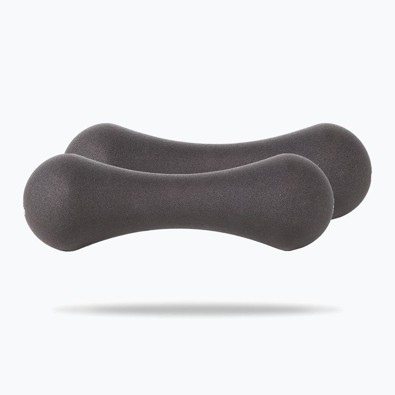 Kurzhanteln GymBeam Neoprene Dumbbells 2 x 3 kg dark grey 2