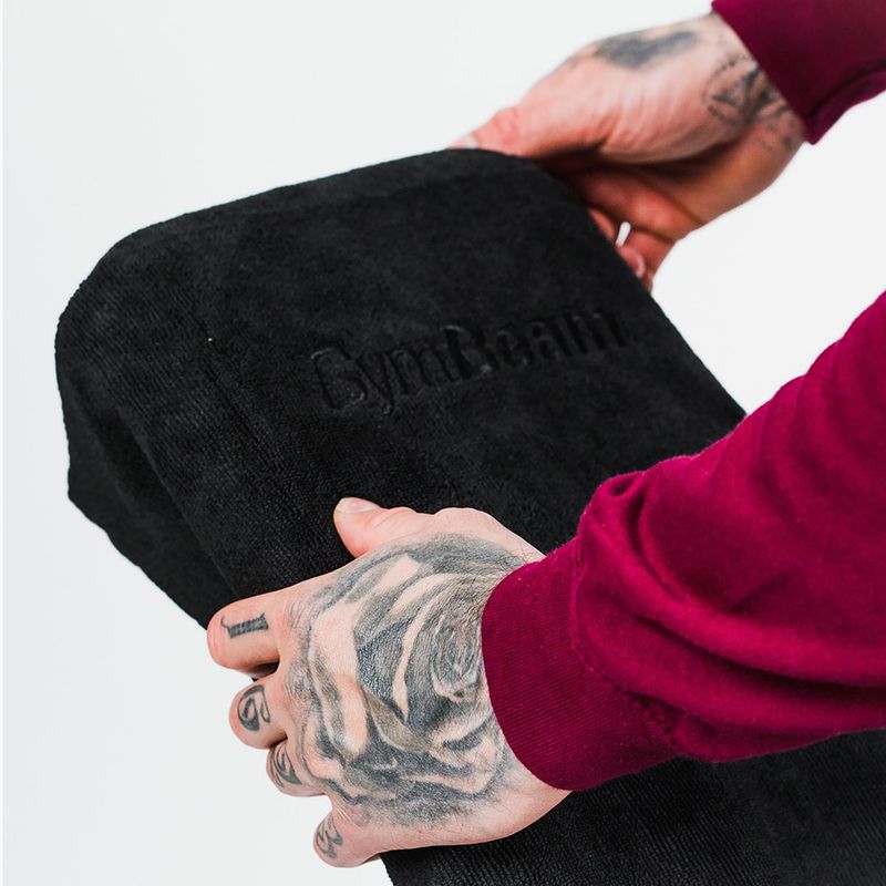 Schnelltrocknendes Handtuch GymBeam Microfibre Sports black 5