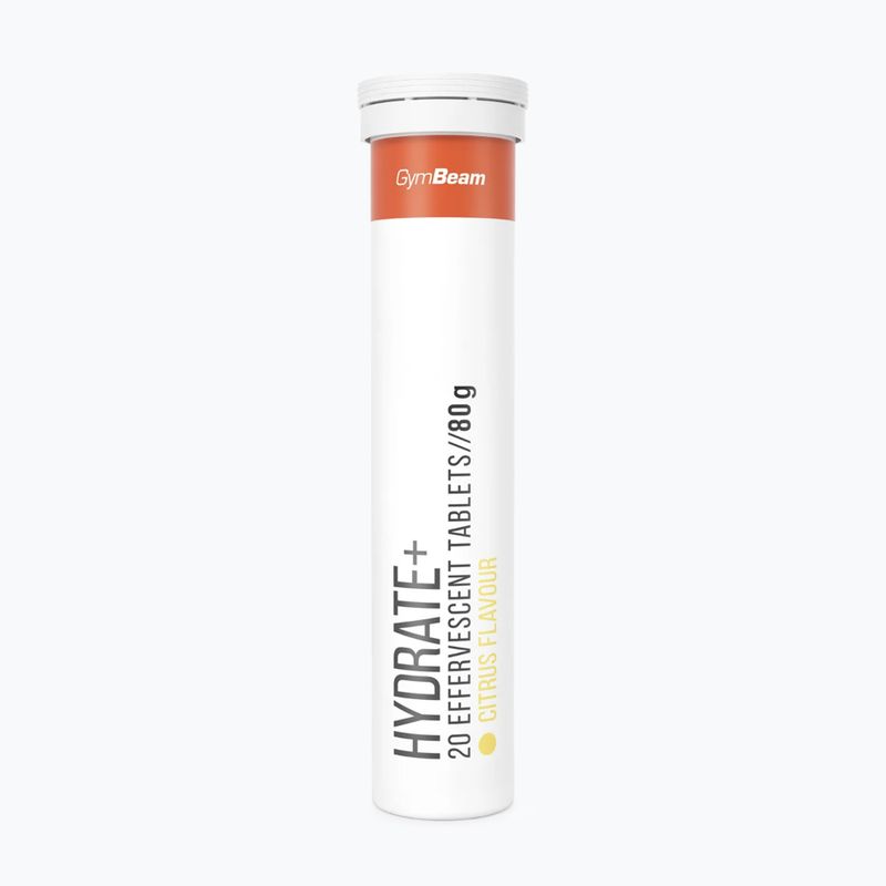 Vitamin B GymBeam Hydrate+ 20 Tabs Zitrone