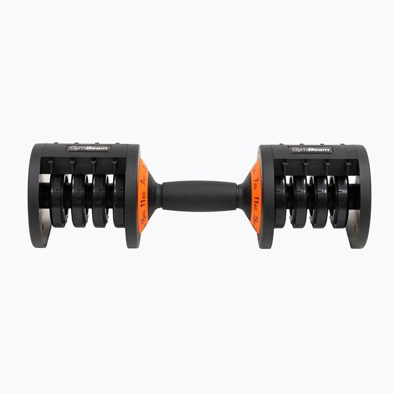 Verstellbare Hantel GymBeam Dumbbell Adjustable 20 kg black 3