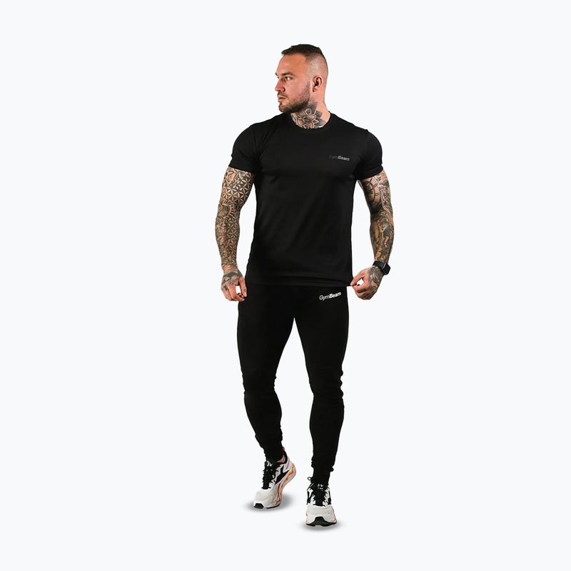 Herren T-Shirt GymBeam TRN black 2