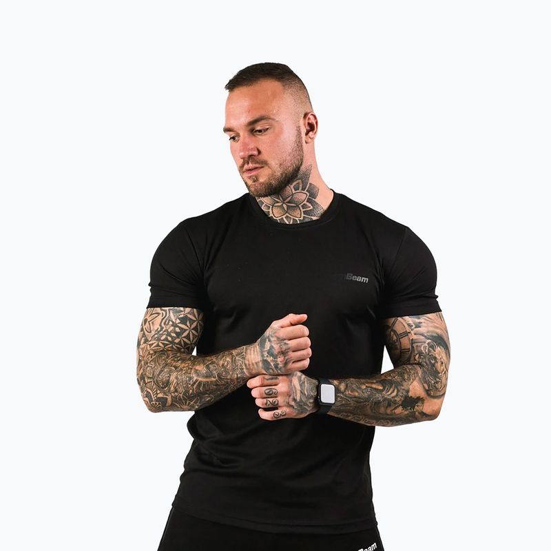 Herren T-Shirt GymBeam TRN black 3
