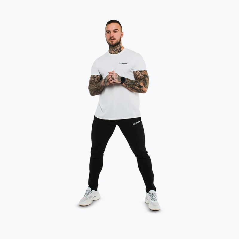 Herren T-Shirt GymBeam Basic white 2
