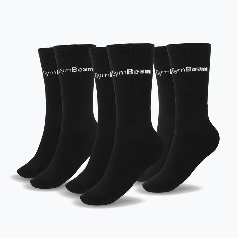 Herren Socken GymBeam 32629 3/4 3 Paar black 2