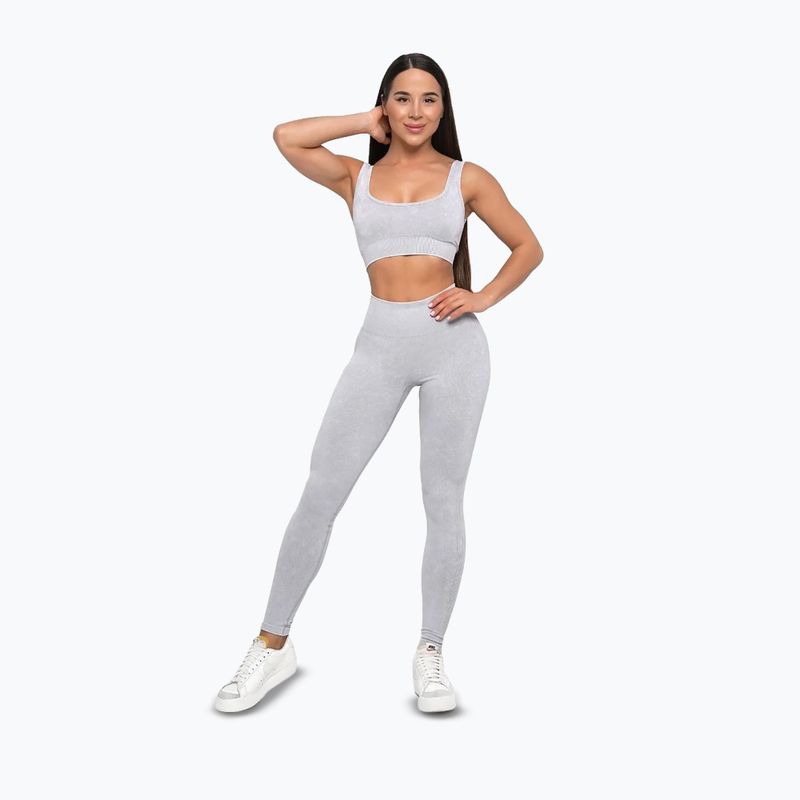 Damen Trainingsleggings GymBeam Lift grey 2