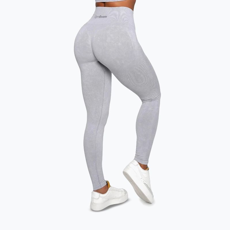 Damen Trainingsleggings GymBeam Lift grey 3